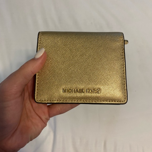 Michael Kors Bags Michael Kors Gold Wallet Poshmark